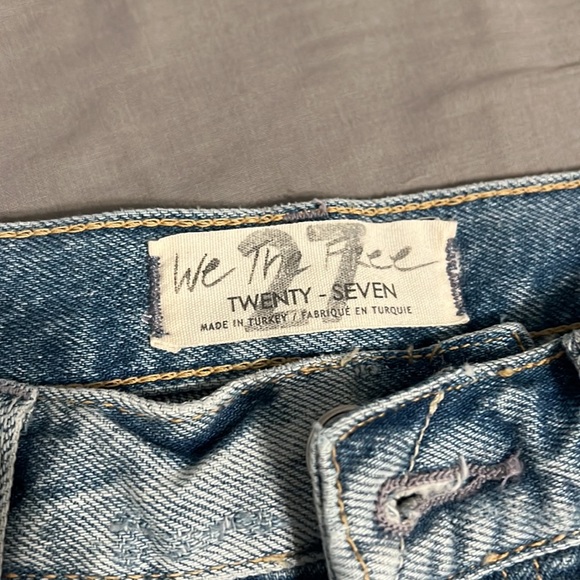 NWT free people high rise lasso denim shorts - Picture 4 of 7